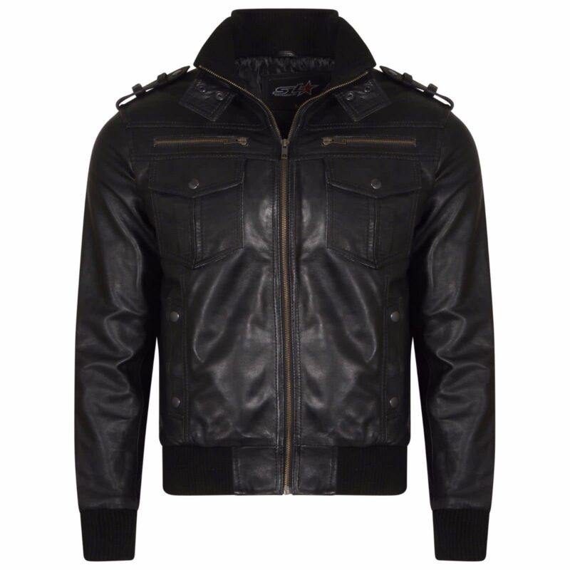 Vintage jacket, vintage leather jacket, jacket for men, leather jacket