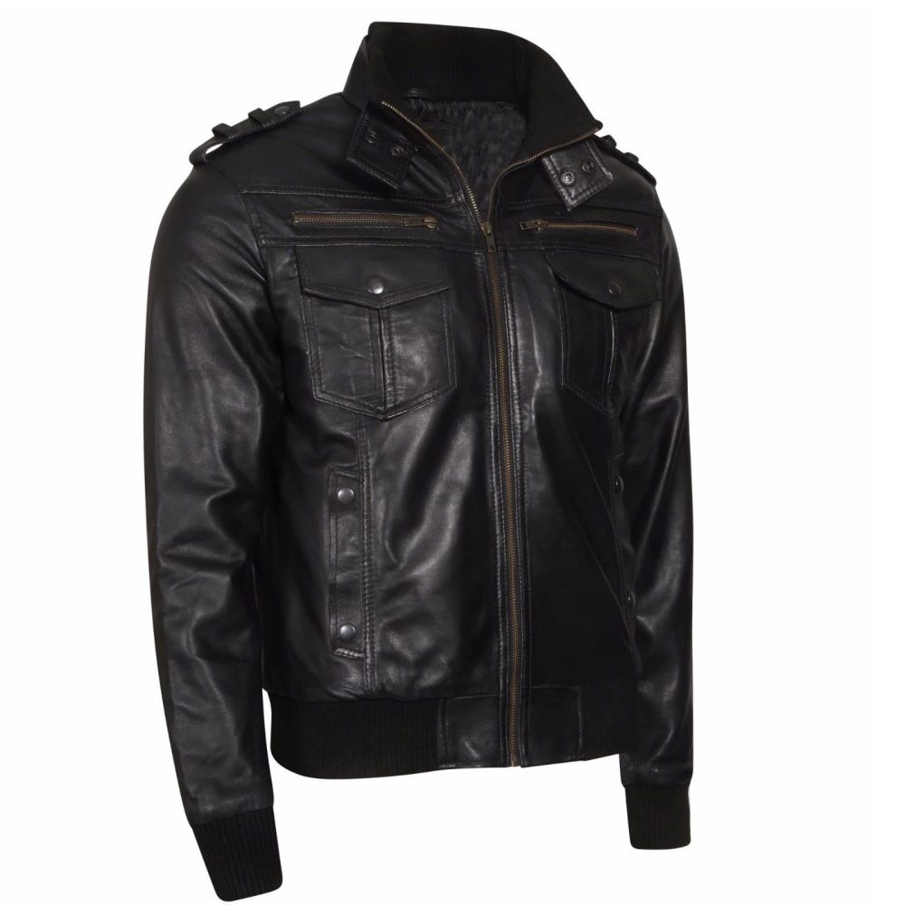 Vintage jacket, vintage leather jacket, jacket for men, leather jacket