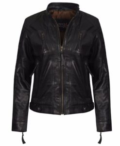 biker leather jacket, leather jacket, black leather, jacket for women