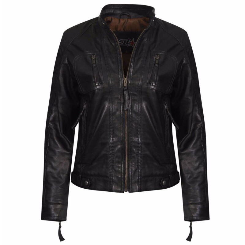 women biker leather jacket, classic leather jacket, vintage leather jacket, women leather jacket by Kilt and Jacks, Women Leather jackets, Leather jackets for women