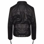 Black-Biker-Style-Leather-Jacket-for-Women-back