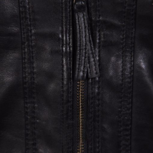 biker leather jacket, leather jacket, black leather, jacket for women