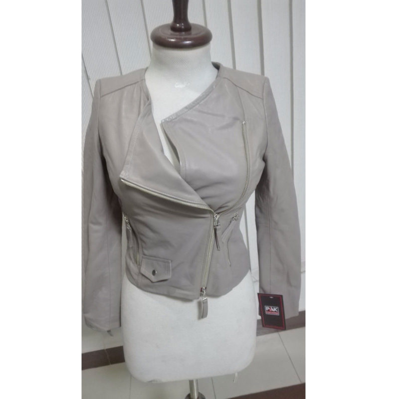 collarless jacket, collarless leather jacket, leather jacket, jacket for women, women leather jacke for sale, Ladies leather jacket