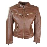 Leather-Slim-fit-Jacket-for-Women-brown