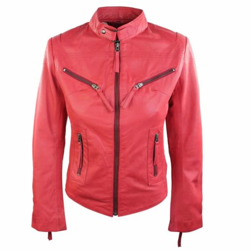 leather jacket, leather jacket for women, snap closure leather jacket, best leather jacket