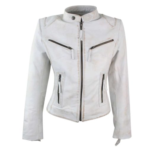 leather jacket, leather jacket for women, snap closure leather jacket, best leather jacket