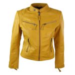 Leather-Slim-fit-Jacket-for-Women-yello
