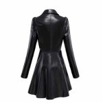 Long-Blazer-Leather-Jacket-for-Women-back-black
