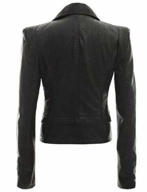 Victorian style leather jacket, leather jacket for women, Victorian leather jacket