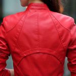 Short-Leather-Blazer-Coat-Jacket-for-Women-red-back