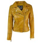 Studded-Yellow-Leather-Jacket-for-Women