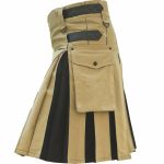 Beige-Black-Hybrid-Kilt