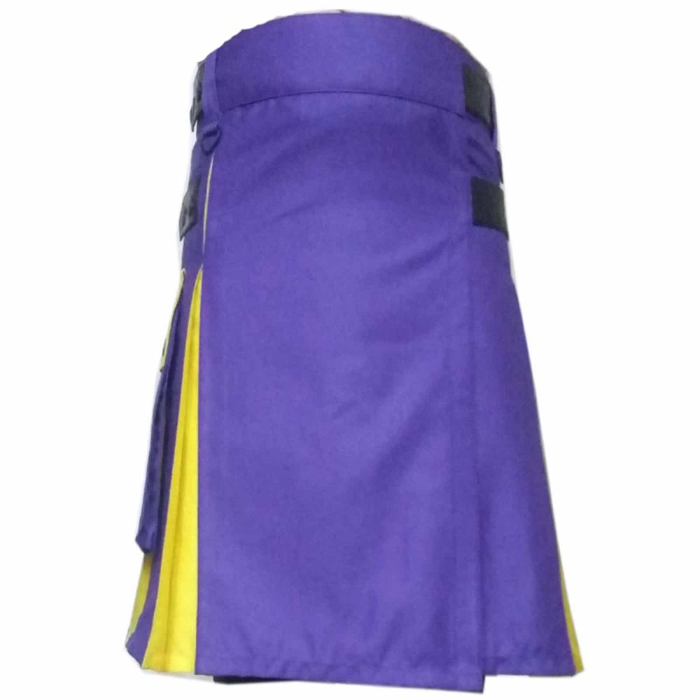 Blue Yellow Hybrid kilt, kilt for sale, Hybrid kilts, kilts for men