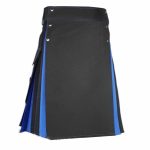 Conquest-Traditional-Black-Blue-Hybrid-Kilt