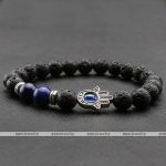 Lava-Rock-Stone-Bead-Buddha-Skull-Hamsa-hand-Evil-Eye-Bracelet-lapis-lazuli-hamsa-hand