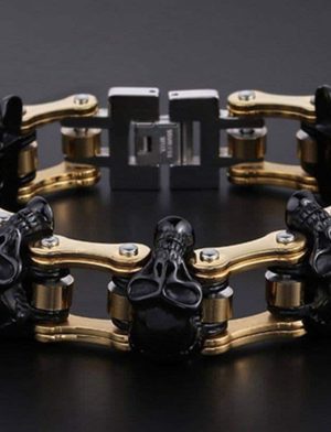Link Skull Bracelet