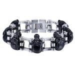 Link-skull-black-silver-black