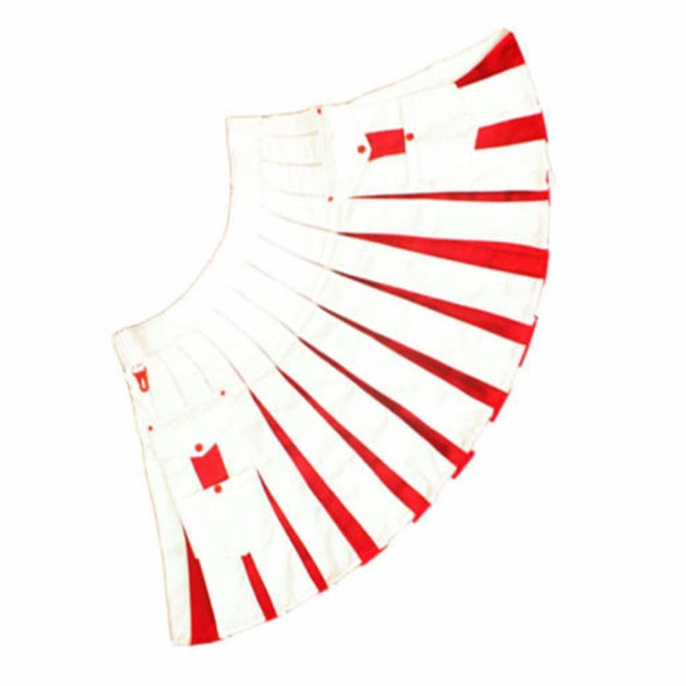 White red hybrid kilts, hybrid kilts, kilt for sale,