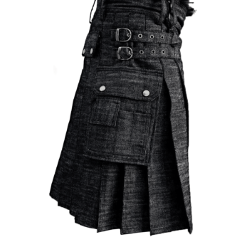 kilt en jean, kilt pour homme, kilt en jean pour homme, kilt pour homme