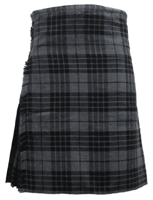 Grey Watch Tartan Kilt for Men