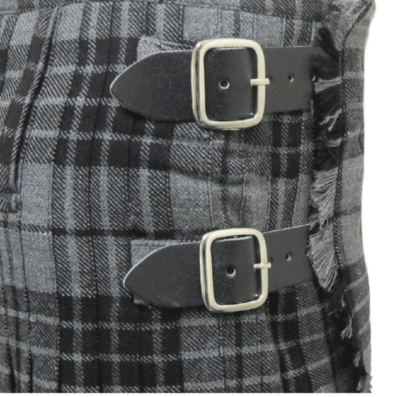 Hamilton grauer Tartan, Hamilton grau, Hamilton Clan Kilt, Grauer Tartan Kilt