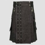 Heavy-Denim-Kilt-with-Straps-apron