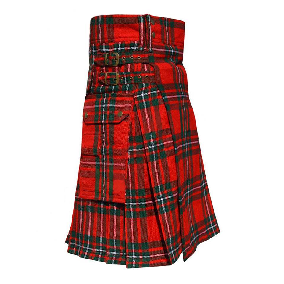 MacGregor tartan, MacGregor tartan utility kilt, MacGregor kilt, kilt for men