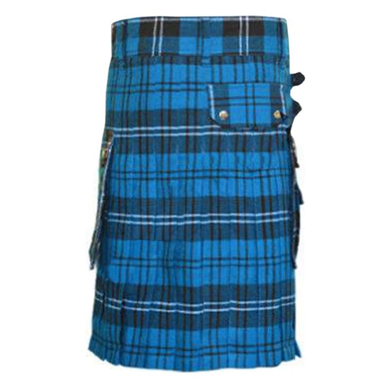 Ramsay tartam, ramsay kilt, ramsay tartan utility kilt, utility kilt, Ramsay blue tartan