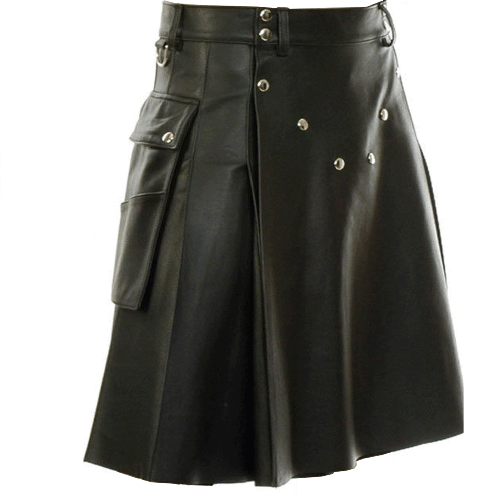 Studded Leather Kilt 1 black leather kilt, studded leather kilt, leather kilt for sale, buy leather kilts, black leather kilt, buy leather kilt, buy black leather kilt, leather kilts for men, mens leather kilt,