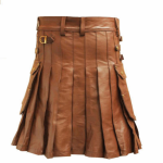 Cuir-Kilt-avec-Sporran