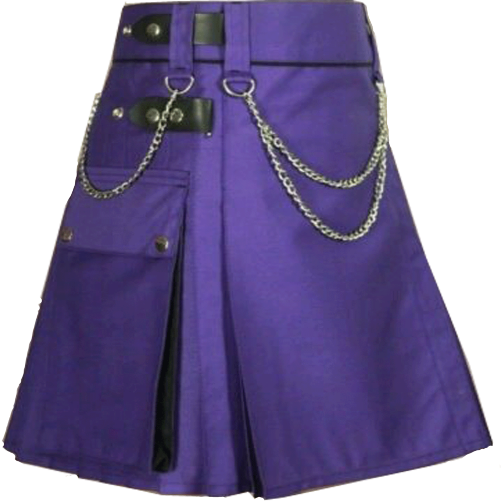 purple kilt, purple kilt for sale, utility kilt for sale, womens kilt, womens utility kilt, utility kilt for women,