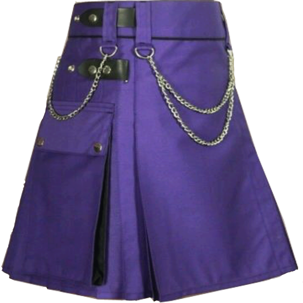 lila Kilt, lila Kilt zu verkaufen, Utility Kilt zu verkaufen, Damen Kilt, Damen Utility Kilt, Utility Kilt für Frauen,