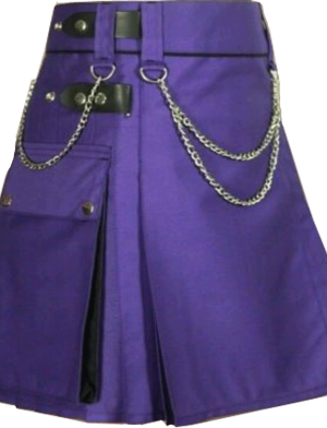 purple kilt, purple kilt for sale, utility kilt for sale, womens kilt, womens utility kilt, utility kilt for women,