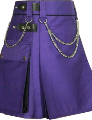 lila Kilt, lila Kilt zu verkaufen, Utility Kilt zu verkaufen, Damen Kilt, Damen Utility Kilt, Utility Kilt für Frauen,