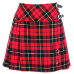 Wallace-Short-Tartan-Kilt-para-Mujer