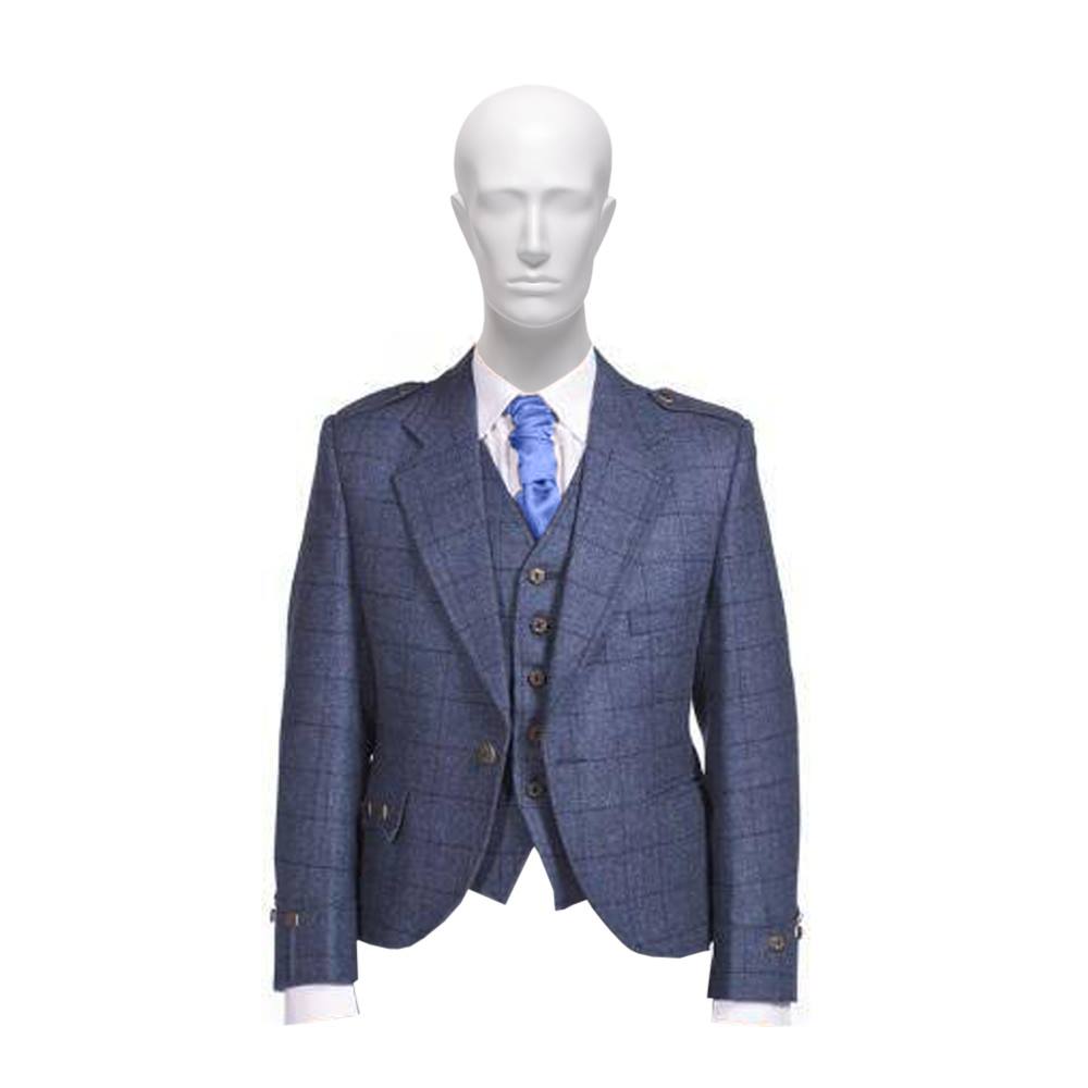 Chaqueta Tweed Argyle, elegante chaqueta Tweed Kilt, chaqueta Kilt, chaqueta Tweed para hombre