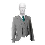 Tweed-Argyll-Jacke-mit-Weste