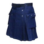 Denim-Kilt-with-Flap-Pocket-side