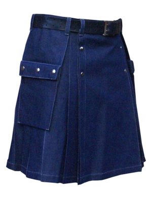 denim kilt, denim kilt for sale, simple denim kilt, denim kilt for sale