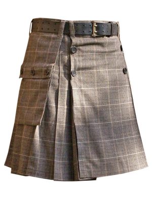 Prince of Wales Kilt, Prince of Wales moderner Kilt, moderner Kilt für Männer, Herren moderner Kilt