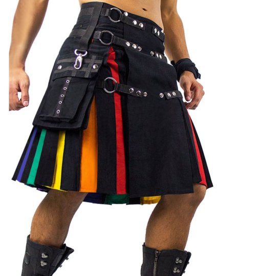 Rainbow Utility Kilt for Sale - Rainbow 