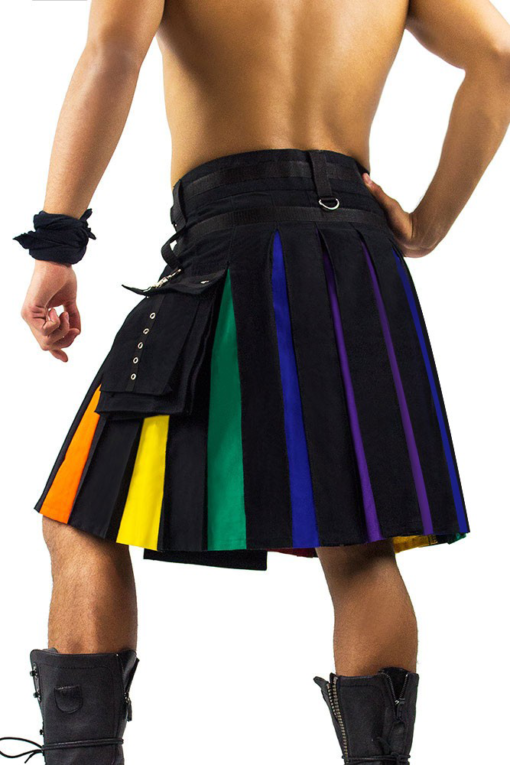 Rainbow kilts, Rainbow kilts for sale, Buy Rainbow kilt, multi color kilt