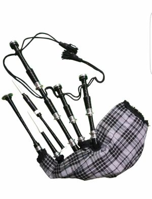 Rosewood Granite Grey Bagpipe, Bagpipe, Granite Grey Bagpipe, Bagpipe for sale