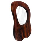 Rosewood-Lyre-Harp-10-Strings-back