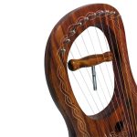 Rosewood-Lyre-Harp-10-Strings-close