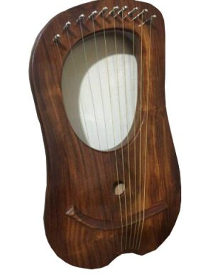 Simple rosewood lyre harp, rosewood lyre harp, Lyre Harp, Roswood Harp, Lyre Harp