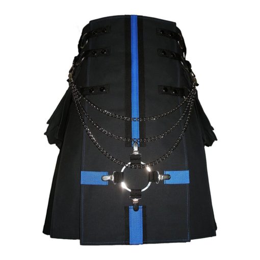 Chained-Gothic-Utility-Kilt-two-toned-front