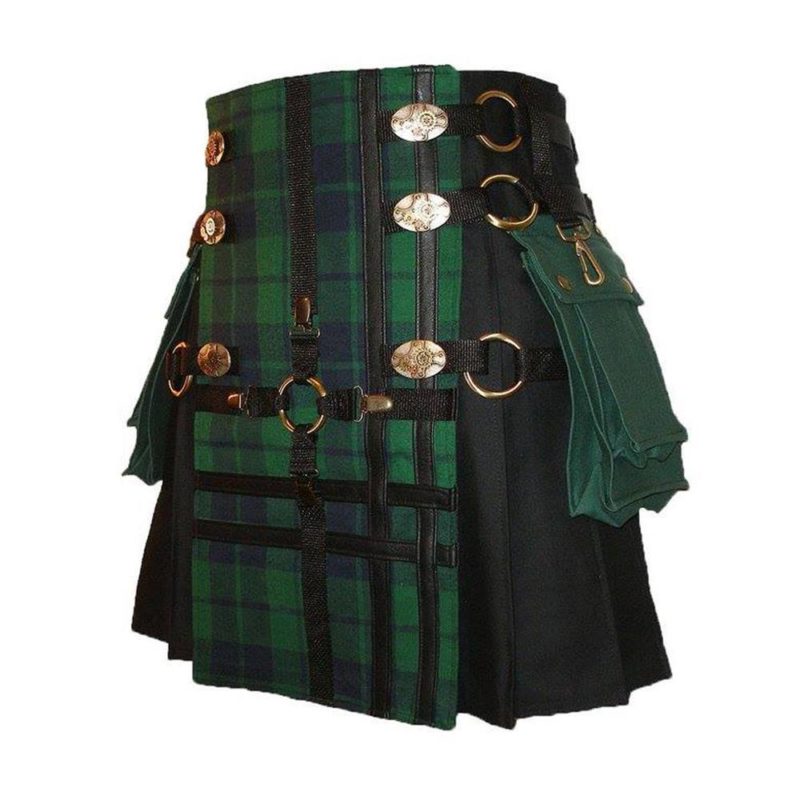 interchangeable kilt, tartan kilt, hybrid kilt, tartan kilt for sale