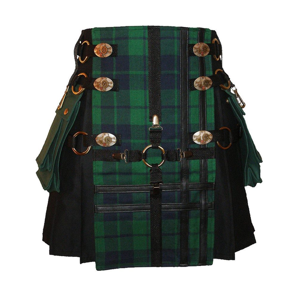 interchangeable kilt, tartan kilt, hybrid kilt, tartan kilt for sale