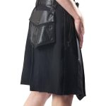 Leather-Patch-Gothic-Utility-Kilt-side